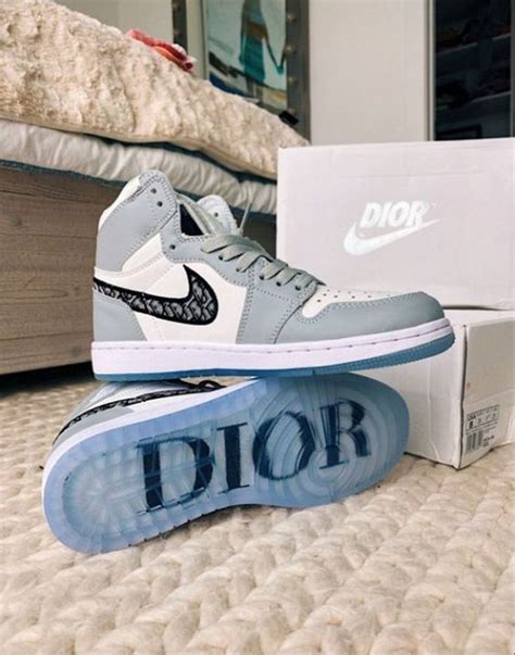 nike dior grey|how much are nike dior.